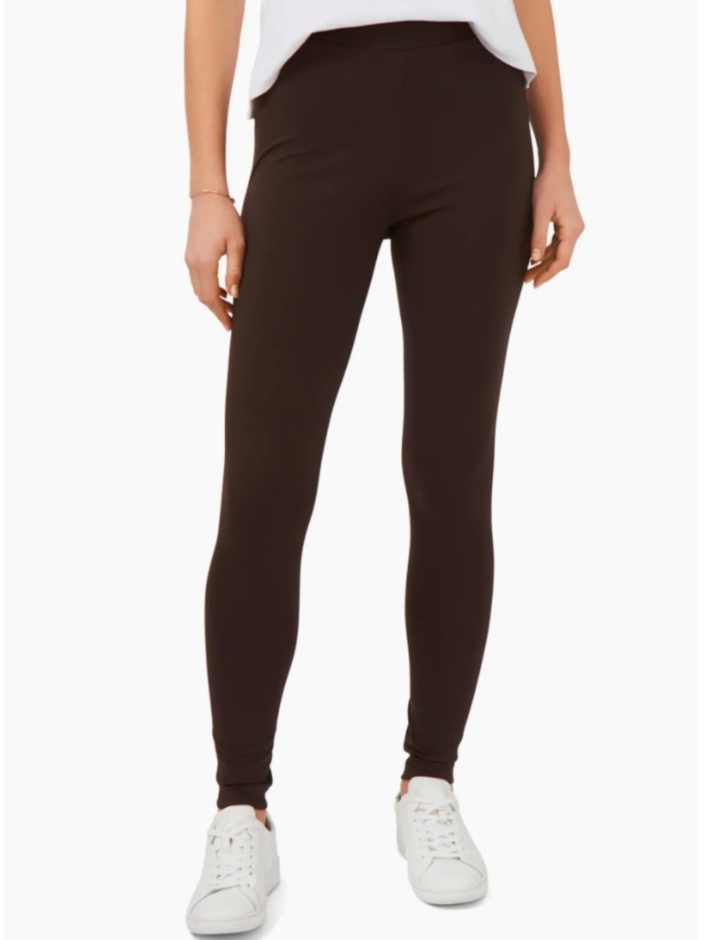 Vince Camuto Brown Ponte Leggins, Size L/XL